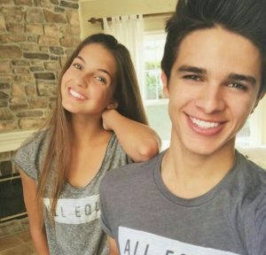 Brent with his sister, Lexi Rivera