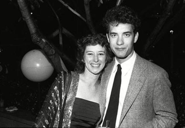 Samantha Lewes with her ex-husband, Tom Hanks. Source: Pinterest