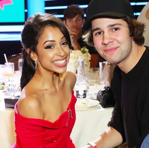 David Dobrik With His Ex-Girlfriend