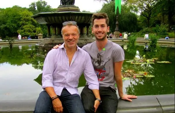 Graham Norton With His Former Partner