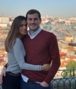 Iker Casillas with his beloved Wife, Sara Carbonero