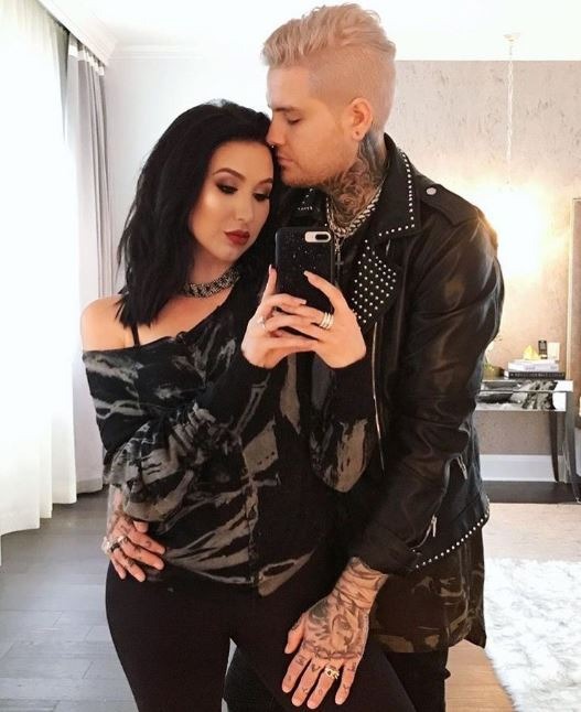 Jaclyn Hill with her ex-partner, Jon Hill