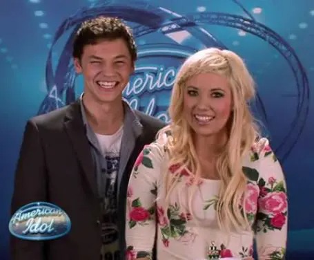 The couple has both participated in the American Idol 10th season.