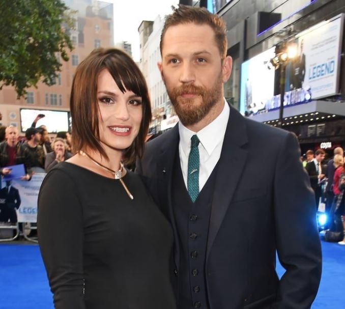 Tom with his wife, Charlotte Riley