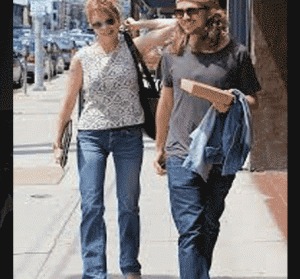 Alexander Bauer and his mom Melanie Griffith. Source: Pinterest
