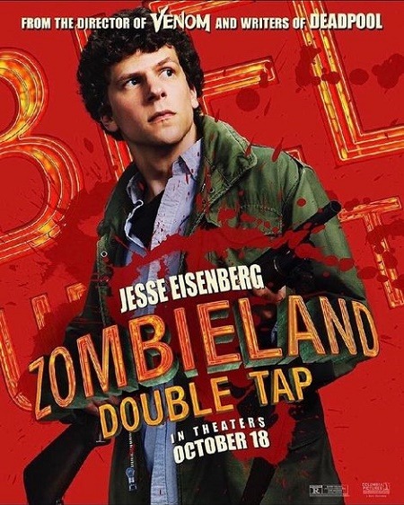 Picture: The poster of the horror-comedy show, Zombieland Source: Instagram(@jesse.a.eisenberg)