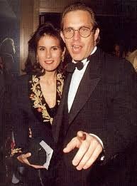Cindy Costner with her ex-husband, Kevin Costner 