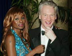 Bill Maher with Coco Johnsen; they once dated each other