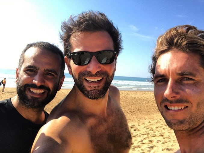 Gregory with his friends Source: Instagram