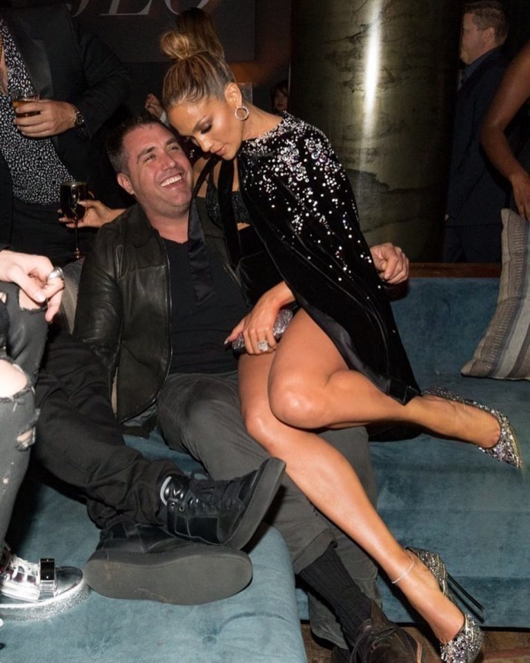 Mike with Jennifer Lopez Instagram