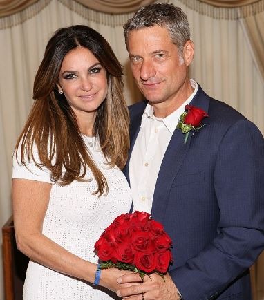 Beth Shak with her former husband, Rick Leventhal Image Credit: Daily Mail