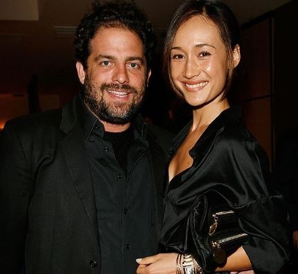 Maggie with her former partner Brett, Photo Source: Getty Image
