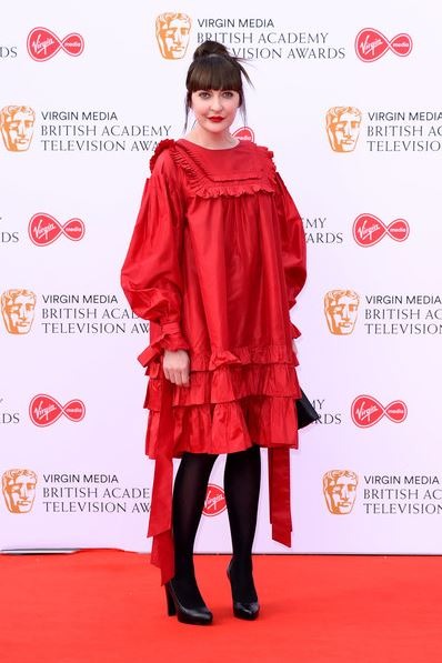 Kathy Kiera Clarke arrived at the Virgin Media British Academy Television Awards at The Royal Festival Hall in London, England on 12th May 2019. Source: Zimbio