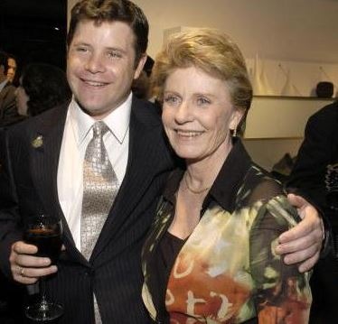 Mackenzie’s brother, Sean Austin with his late-mother, Patty Duke Photo Source: Pinterest
