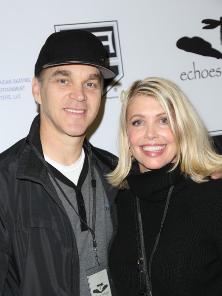 Stacey with her husband Luc Robitaille Source: Zimbio