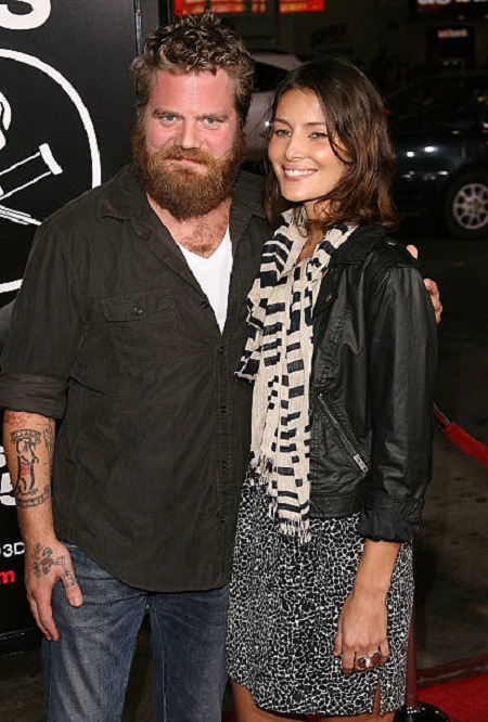  Ryan Dunn at the “Jackass 3D” Los Angeles Premiere with his girlfriend, Picture Source: