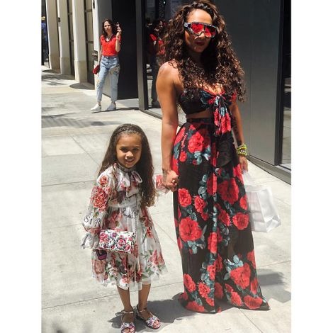 Nia Guzman with her daughter, Picture Source: Instagram