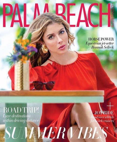 Picture: Hannah Margaret Selleck’s cover for Palm Beach Illustrated photoshoot Source: Instagram(@hannahselleck)