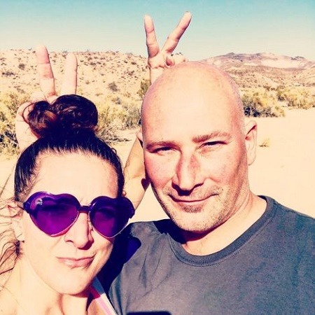 Picture: Ian Roussel with his wife Mrs. Roussel at a Red Rock Canyon State Park Source: Instagram(@mrs_roussel_)
