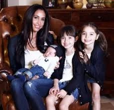 Alejandra Amarilla with her three children, Picture Source: whosdatedwho