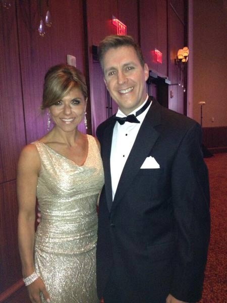 Maria Stephanos and her husband Dale StephanosSOURCE: Twitter
