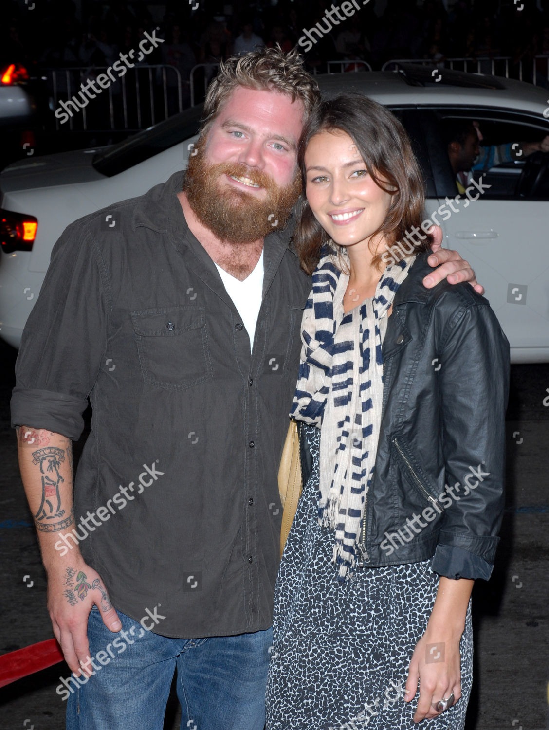  Ryan Dunn at the “Jackass 3D” Los Angeles Premiere with his girlfriend, Picture Source: