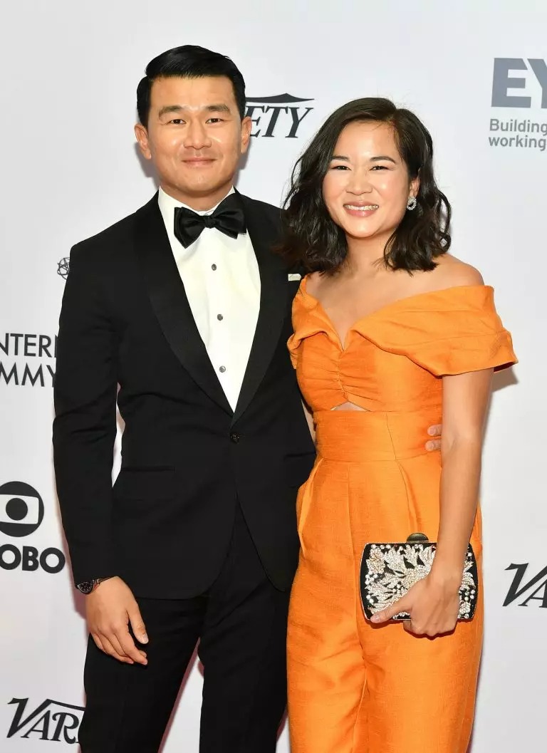Ronny Chieng with his beautiful wife, Picture Source: HITC