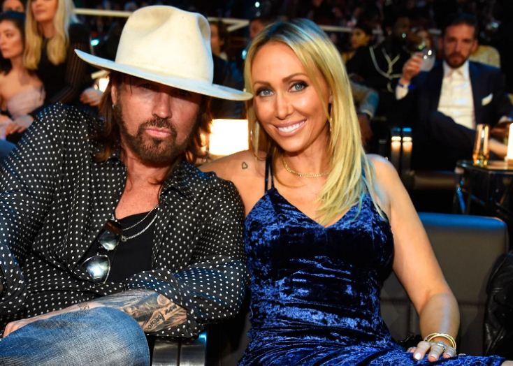 Billy Ray Cyrus With Wife Tish Cyrus