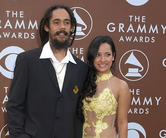 Damian Marley With Wife Cristal Chaitram