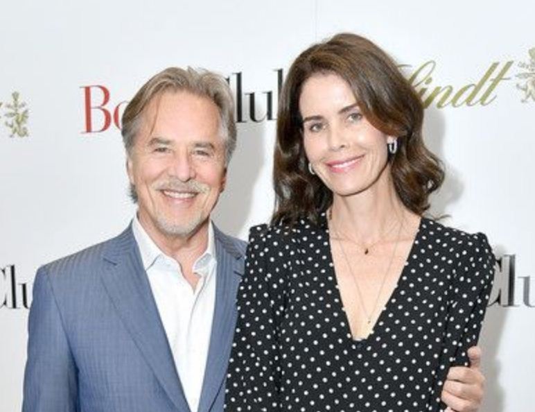 Don Johnson With Wife Kelley Phleger