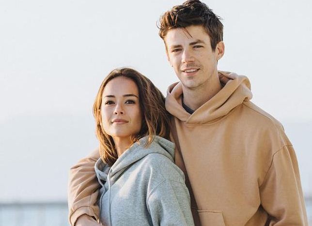 Grant Gustin With Wife Andrea Thoma