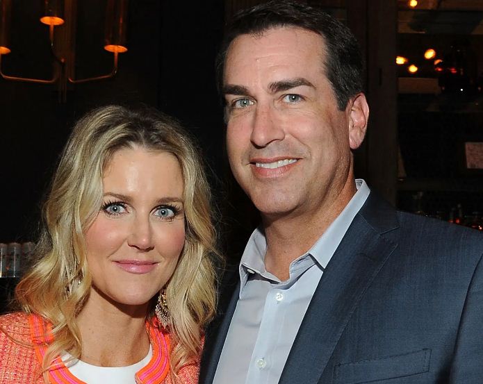 Rob Riggle With Wife Tiffany Riggle