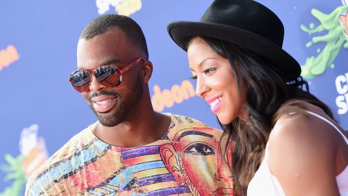 Candace Parker And Her Husband Shelden Williams At A Nickelodeon Event