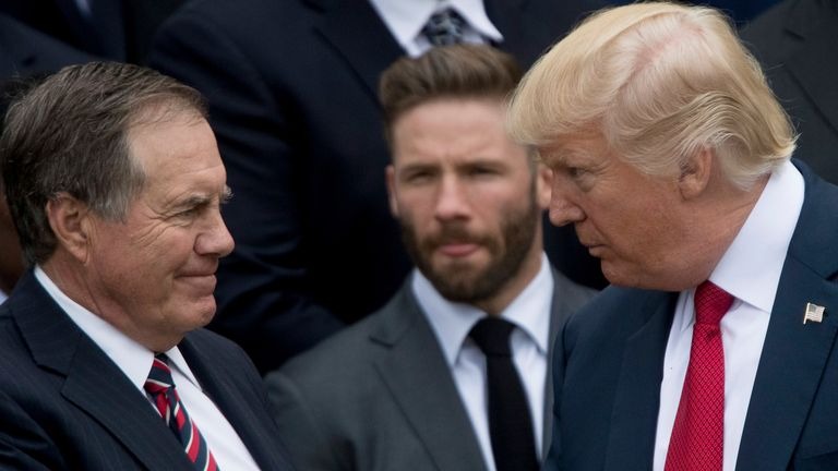  Sky Sports Donald Trump to honour Bill Belichick with Presidential Medal of Freedom | NFL News | Sky Sports