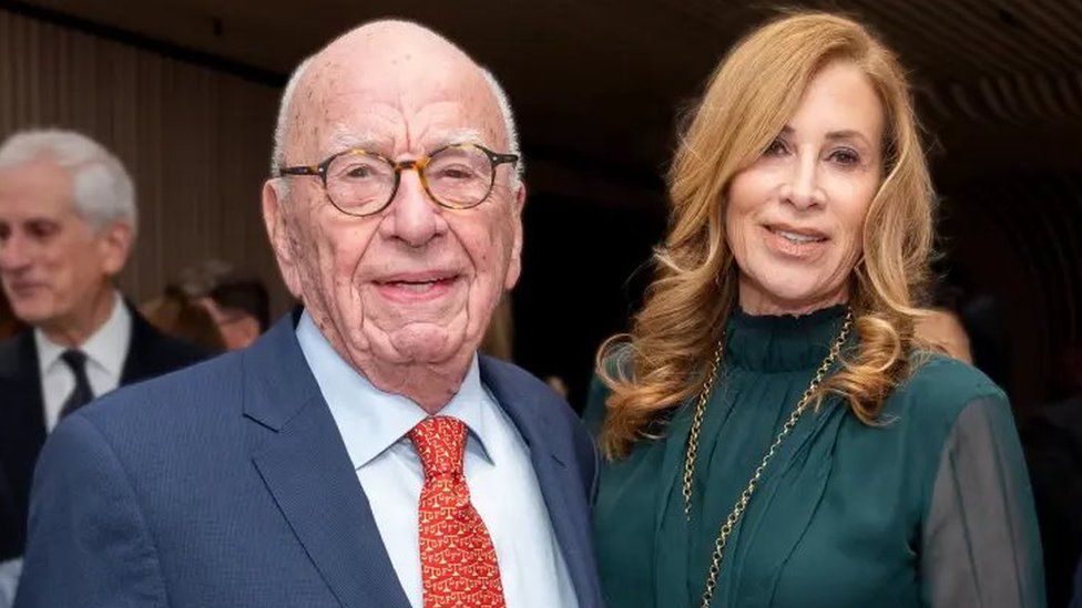 Rupert Murdoch married for fifth