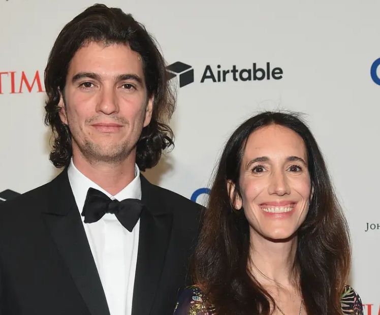 Adam Neumann With Wife Rebekah Neumann