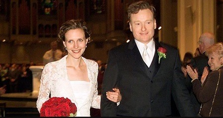 Conan O'Brien and Liza Powel O'Brien Are Married Over 18 Years Source: Hit Berry