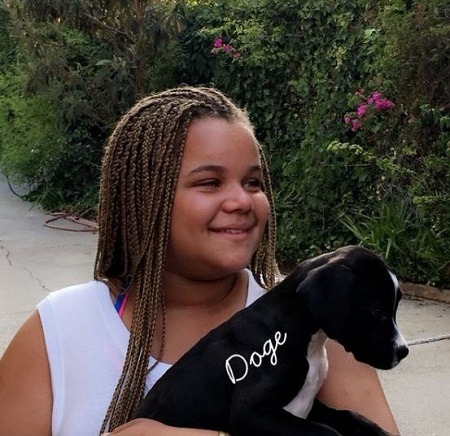 Piper Gooding's Big Brother Gifted Her a Dog Scout in 2018 Source: Instagram@sippyg
