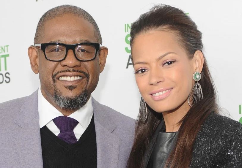 Forest Whitaker With Wife Keisha Nash