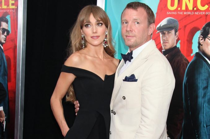 Guy Ritchie With Wife Jacqui Ainsley
