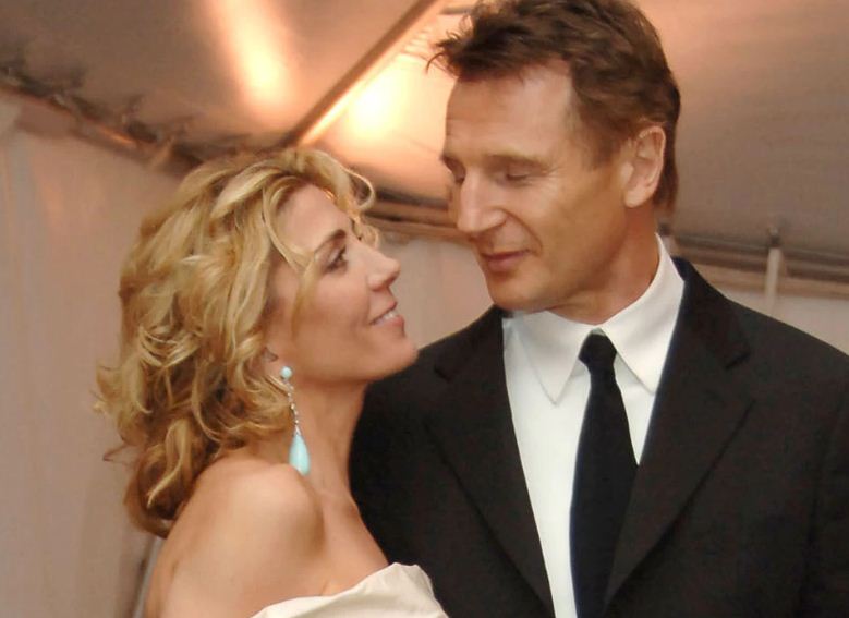 Liam Neeson With Wife Natasha Richardson