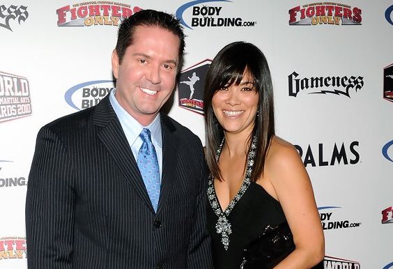 Mike Goldberg With Wife Kim Goldberg