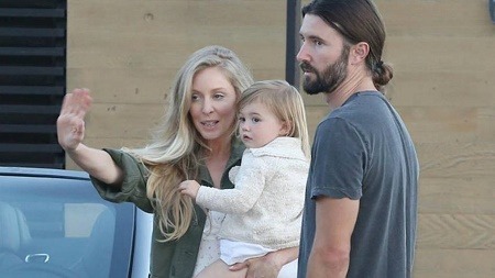  Leah Jenner with her daughter and ex-husband, Brandon Jenner Leah Jenner Source: Toggle