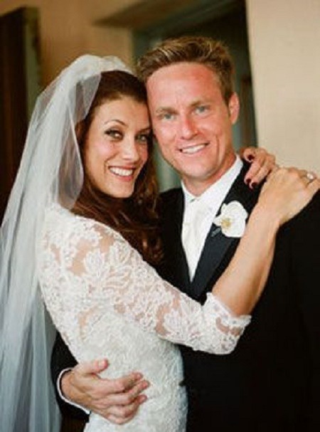 Alex Young and his Ex-wife, Kate Walsh Wedding Picture Source: Pinterest