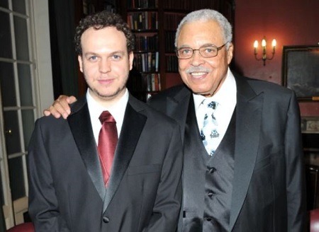 Flynn Earl Jones is the son of legendary American actor James Earl Jones (right). Source: Getty Images