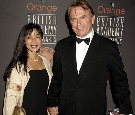  Elena Neill's parents Noriko Watanabe and Sam Neill at The Orange British Academy Film Awards (BAFTAs) on February 19, 2006 in London Source: Dave M. Benett/Getty Images