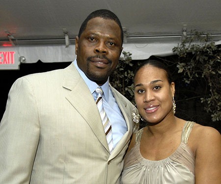  Patrick Ewing and his rumoured second wife Source: Getty Images