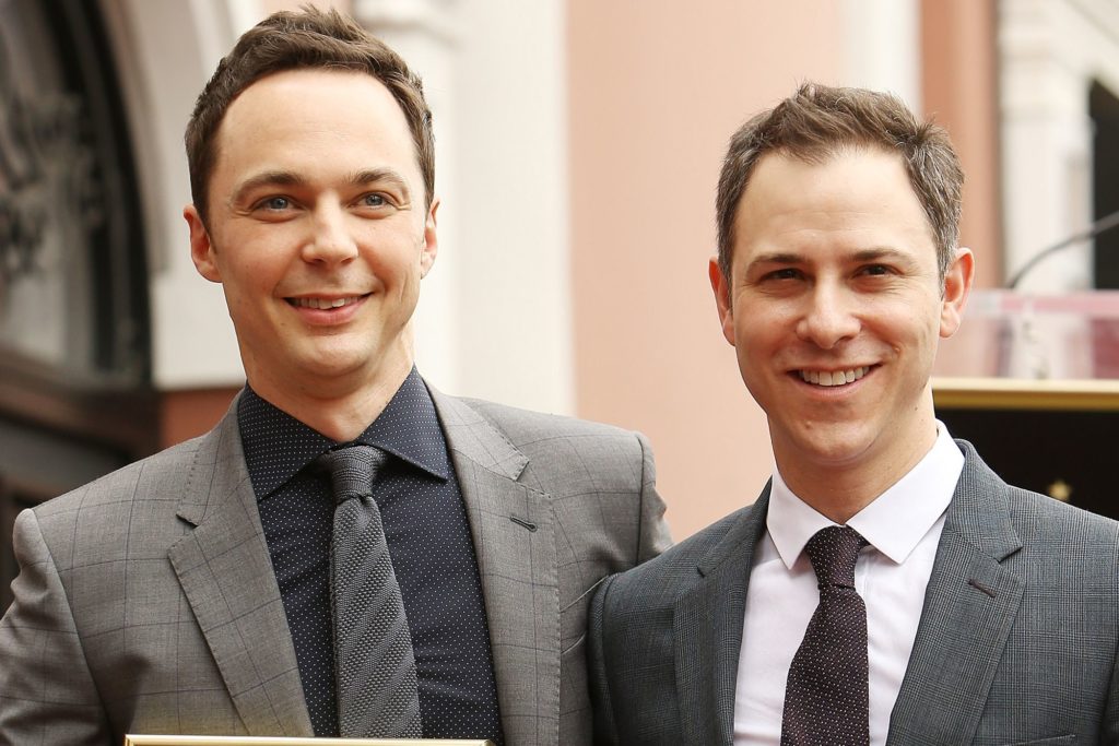 Todd Spiewak with Jim Parsons