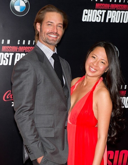 Father, Josh Holloway, and Mother, Yessica Kumala Source: Us Weekly
