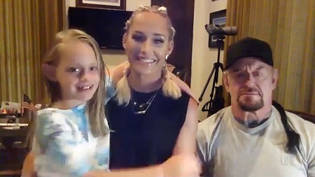  Kaia Faith Calaway Is The Daughter Of The Undertaker and Michelle McCool Source: YouTube